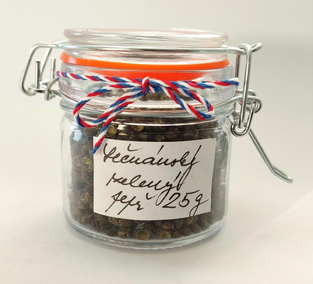 SEČUÁNSKÝ ZELENÝ PEPŘ 25 g (VE SKLENIČCE)