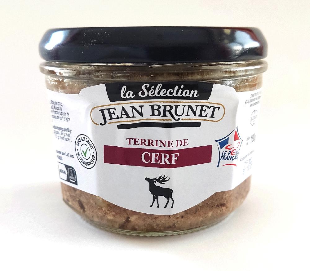 JELENÍ TERINA JEAN BRUNET - TERRINE DE CERF 180 g