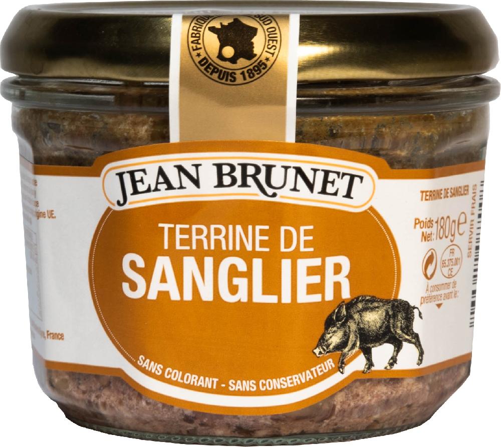 KANČÍ TERINA JEAN BRUNET - TERRINE DE SANGLIER 180 g