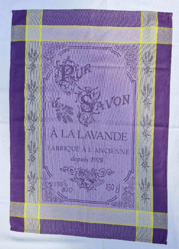 BAVLNĚNÁ ŽAKÁROVÁ UTĚRKA / LEVANDULOVÉ MÝDLO